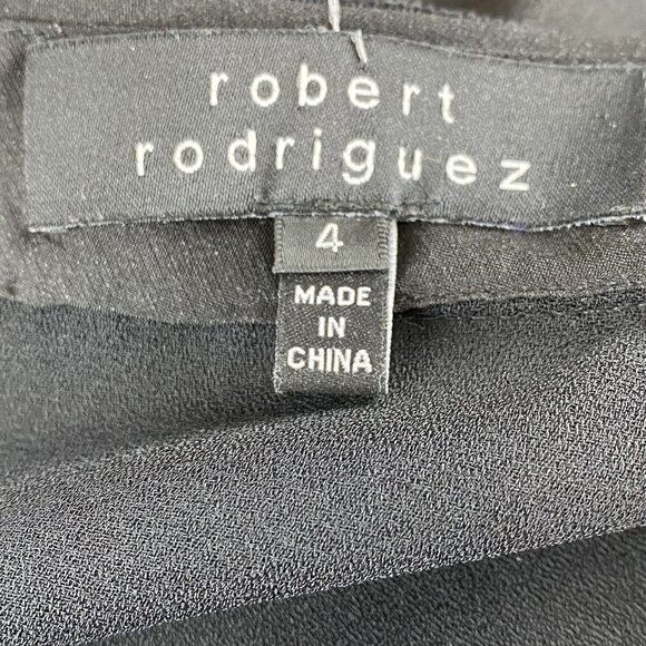 Robert Rodriguez Asymmetrical Black Tan Fairy Boho Chic Layered Ruffle Skirt 4 - Picture 3 of 7